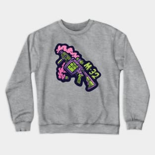 M32 Neon Grenade Launcher Crewneck Sweatshirt